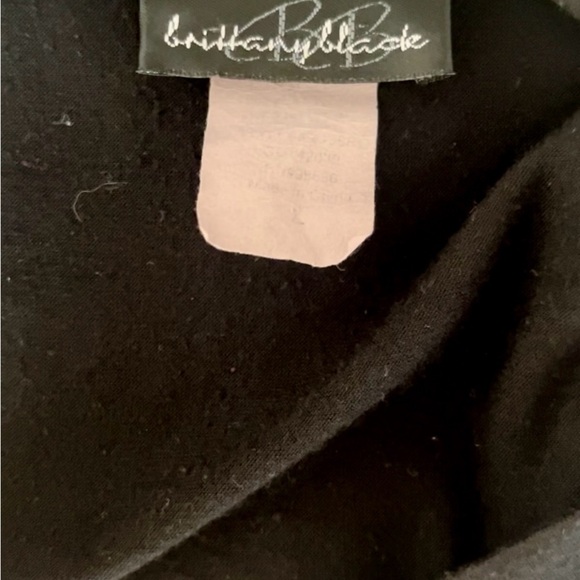 Brittany Black Elegant Dark Top - Picture 2 of 5